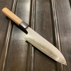 Hitohira Kikuchiyo Yohei 180mm Santoku Ginsanko Kasumi Cherry - On Order Waiting Room