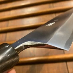 Sakai Kikumori Tomoshibi 180mm Deba Shirogami #2