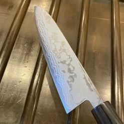 Hitohira GR 210mm Gyuto Iron Clad Aogami 2 Damascus