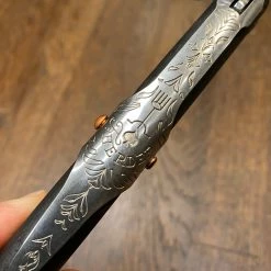 Friedr. Herder Friedr Herder Ring Pull Ratchet Oryx Stainless Steel Black Oak