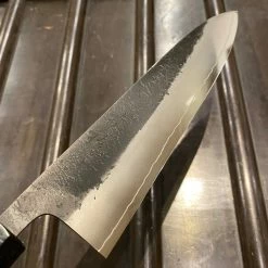 Konosuke Madei ‘Sumiiro’ 210mm Gyuto SLD Kurouchi Nashiji - By Nihei W/ Saya