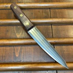 Hitohira Kanehide 150mm Lefty Honesuki Maru Semi Stainless Japanese Butcher Knife