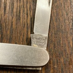 Bernal Cutlery Robeson Shuredge “Delhi” 3” Pen Stainless Blade Nickel Scales 1922-77