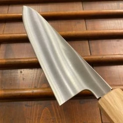 Konosuke Sanjo GS+ 240mm Gyuto SLD / Khii Chestnut With Saya