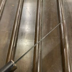 Hitohira MS 170mm Bunka Iron Clad Shirogami #2 Kurouchi Rosewood