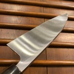 Sakai Kikumori Tomoshibi 150mm Deba Shirogami #2