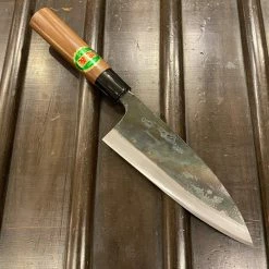 Tosa Tadayoshi 165mm Ryo Deba Aogami 1 Ambidexterous Walnut/PC