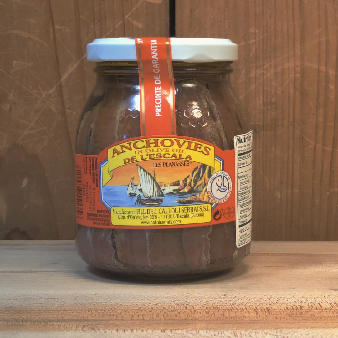Beaune Imports Pantry Callol Serrats - Large Anchovies - 400g