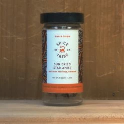 Sun Dried Star Anise - 1/2 Cup Jar - Spice Tribe Pantry