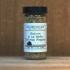 Pantry Oaktown Spice Shop Poivre A La Mode Citrus Pepper - 1/2 Cup Jar