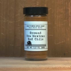 Oaktown Spice Shop Ground New Mexican Red Chile - 1/2 Cup Jar