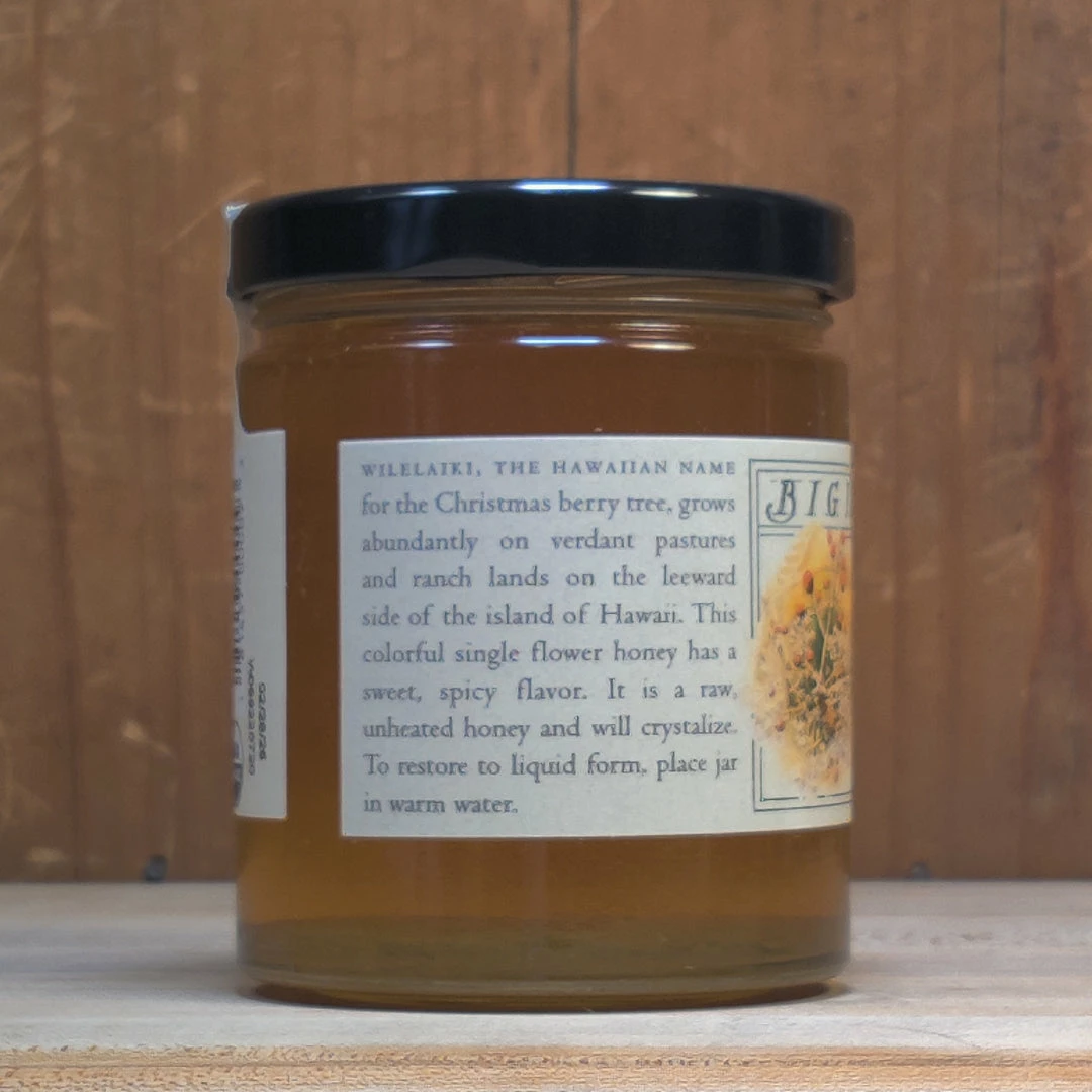 Pantry Big Island Bees Organic Wilelaiki Blossom Honey - 9oz