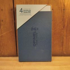 Opinel Set Of 4 Table Chic Birch Wood Steak Knives