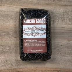 Rancho Gordo Santanero Negro Delgado Bean - 1lb