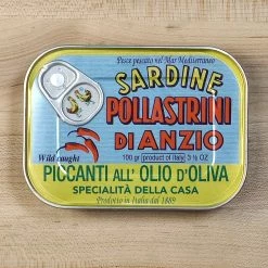 International Loft Pantry Pollastrini Sardine Spiced Olive Oil - 100g