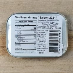 Les Mouettes D'Arvor Sardines De Saison - 115g