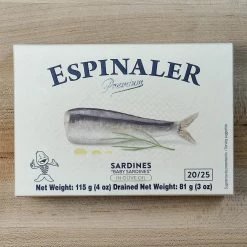 Espinaler Premium Baby Sardines In Olive Oil - 115g Pantry