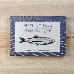 Fangst Brisling No. 4 Baltic Sea Sprat In Cold Pressed Rapeseed Oil - 100g Pantry