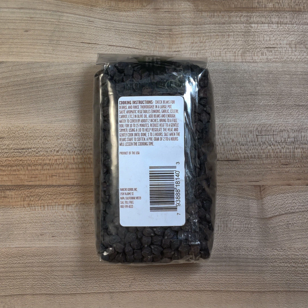 Pantry Rancho Gordo Black Garbanzo Bean - 1lb
