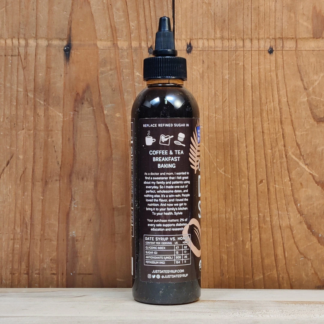 Just Date Syrup Pantry Just Date Organic Date Syrup - 8.8oz