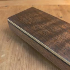 Kitchen Tools Knife En Place Heritage Figured Claro Walnut With Maple, Ebony, And Sapele - 16x2.125