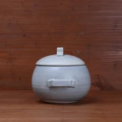 Kagetsu Daikoku Banko Ware Rice Cooking Donabe - Gray 3 Gou