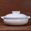 Kagetsu Kitchen Tools Daikoku Banko Ware Soup Donabe - Solid White