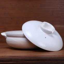 Kagetsu Kitchen Tools Daikoku Banko Ware Soup Donabe - Solid White