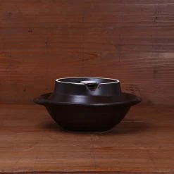 Kagetsu Daikoku Banko Ware Kokuryu + Toban - Ramen Donabe Bowl + Lid Kitchen Tools