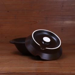 Kagetsu Daikoku Banko Ware Kokuryu + Toban - Ramen Donabe Bowl + Lid Kitchen Tools