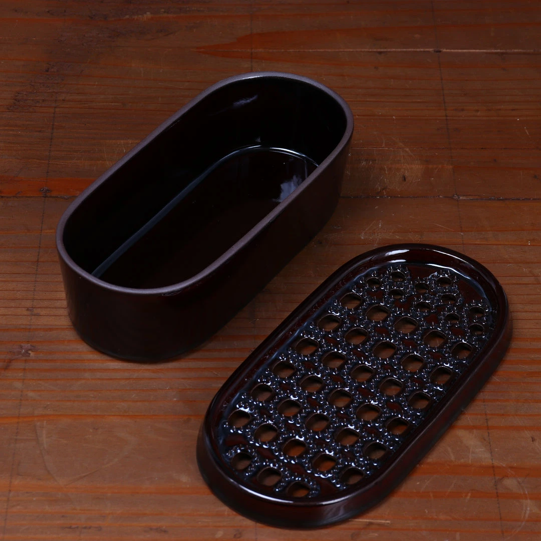 Kagetsu Kitchen Tools Ceramic Oni Daikon Oroshi - Radish Grater