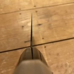 Sakai Kikumori 165mm Wa Nakiri Shirogami 1 Kurouchi