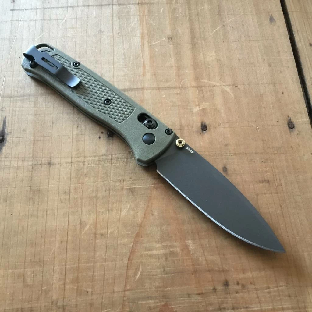 Benchmade Knives Benchmade 535GRY-1 Bugout Green & Grey
