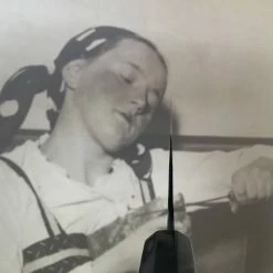 Sakai Kikumori 180mm Kiritsuke Santoku - Shirogami 1 - Kurouchi