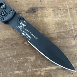 Benchmade 391SBK SOCP Folder - Serrated