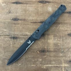 Benchmade 391SBK SOCP Folder - Serrated
