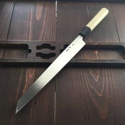 Sakai Kikumori'Choyo' 270mm Kiritsuke Yanagi - Shirogami 2 - W/ Saya