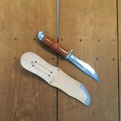 Iisakki Jarvenpaa'Partio' Scout Knife 120mm Carbon Steel Puukko