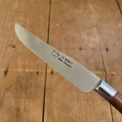 Au Sabot 4" Yatagan Paring Stainless Steel Bubinga W Stainless Bolster