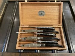 Fontenille Pataud 'Laguiole Steak' - Buffalo Horn - Set Of 6