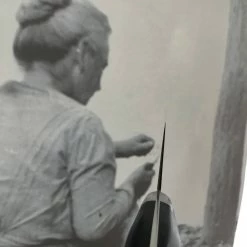 Ashi Hamono 180mm Nakiri Swedish Stainless Western Handle- On Order