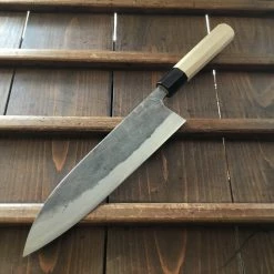 Sakai Kikumori 240mm Gyuto - Aogami 2 - Nashiji - On Order Waiting Room