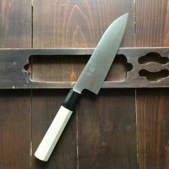 Ashi Hamono 165mm Wa-Santoku Swedish Stainless- On Order