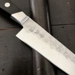 Hitohira Imojiya Kuma 135mm Petty Aogami 2 Nashiji Tsuchime Western Handle