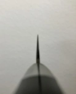 Hitohira Imojiya Kuma 135mm Petty Aogami 2 Nashiji Tsuchime Western Handle