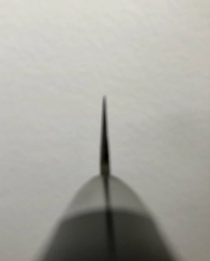 Hitohira Imojiya Kuma 135mm Petty Aogami 2 Nashiji Tsuchime Western Handle