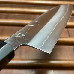 Hitohira Kikuchiyo Ren 180mm Santoku Ginsanko Ho Wood