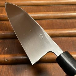 Hitohira Gorobei 165mm Deba Aogami 2 Ho Wood