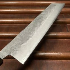 Hitohira Futana S3 240mm Kiritsuke Gyuto Ginsanko Nashiji Cherry Wood