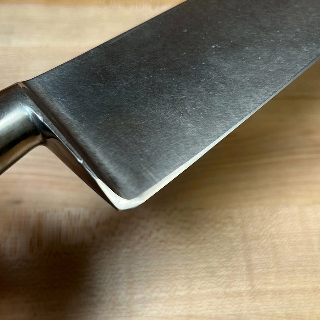 Bernal Cutlery The Vault Sabatier Lion 10" Chef Knife Stainless Steel Custom Macasser Ebony Handle